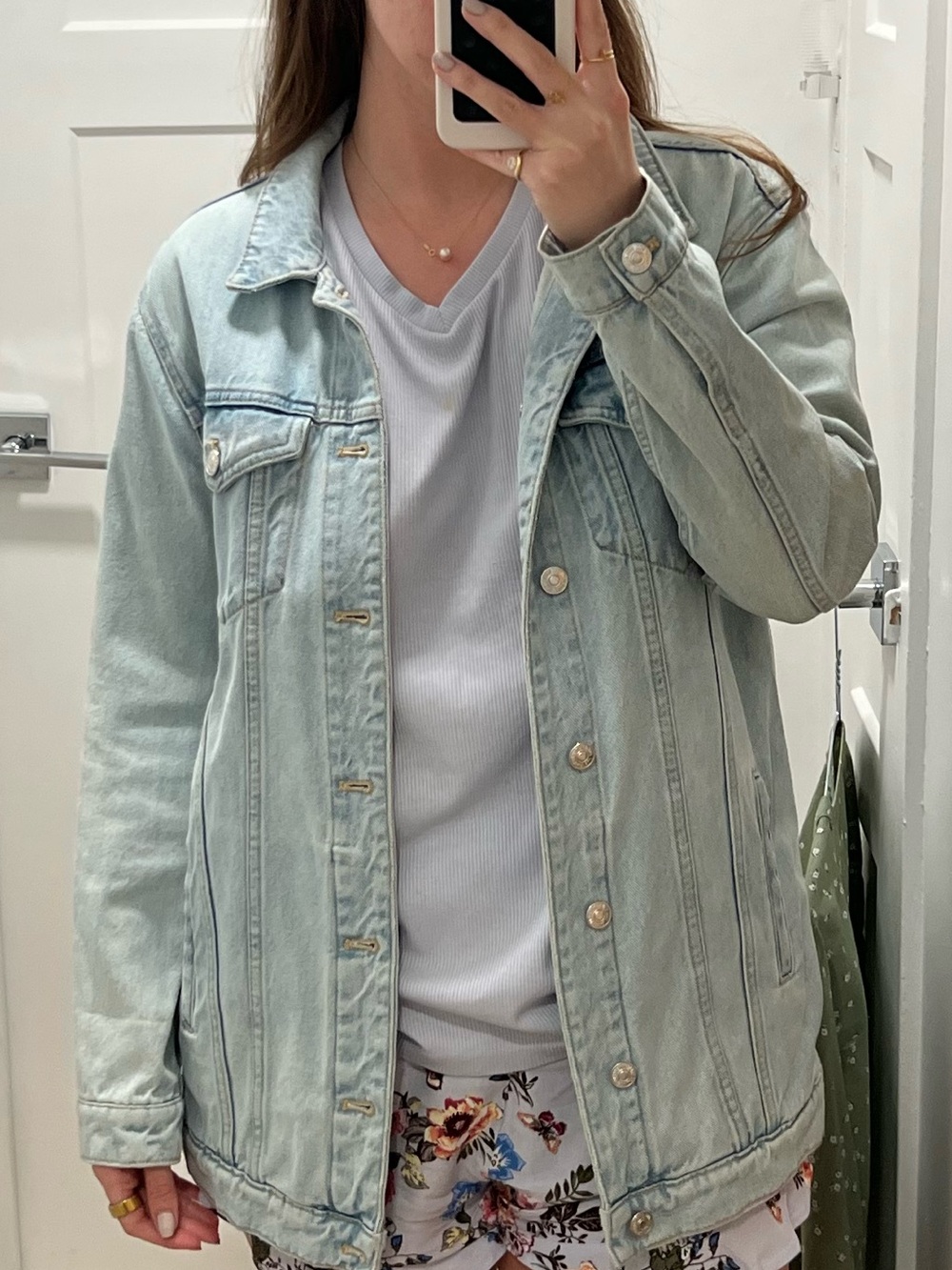 Mango Light Wash Denim Jacket - Jean Jacket